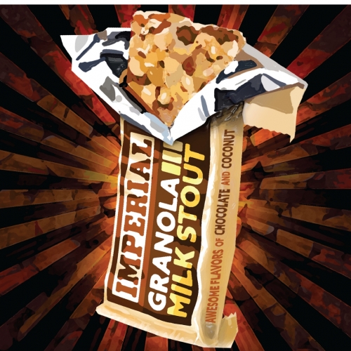 Империал Гранола Милк Стаут Вит Чоколат Энд Коконат