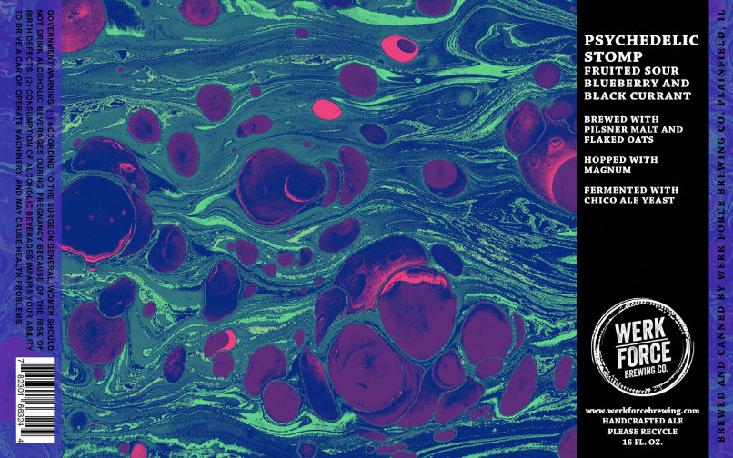 Психоделик Стомп с Блюберри и Блэк Керрант