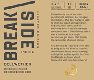 Беллветер Соур Вит Эйджд Ин Джин Баррелс Виз Лайм Ливз