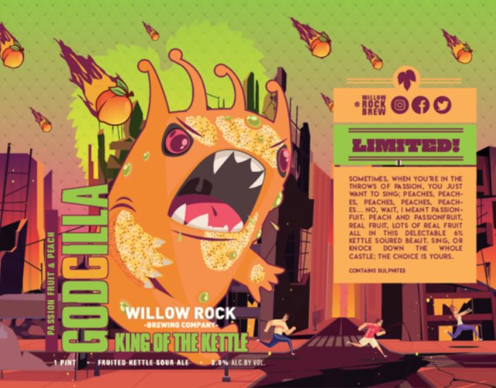 Годцилла : Пэшн Фрут Энд Пич