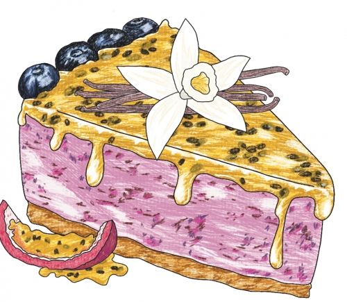 Блюберри Пассионфрут Пай