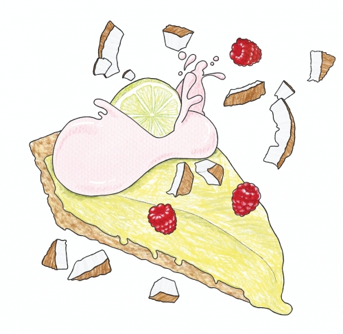 Ки Лайм Коконат Пай