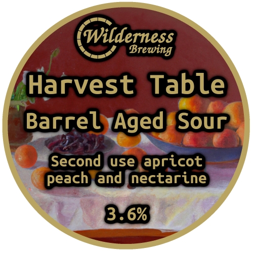 Харвест Тейбл - Стоун Фрут Баррел Эйджд Тейбл Саур Эль