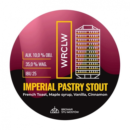 Империал Пейстри Стаут Френч Тост Мейпл Сироп Ванилла Корица Найтро