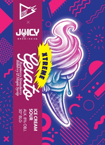 Джелато Экстрим: Малина Клубника Черника и Кленовый Сироп