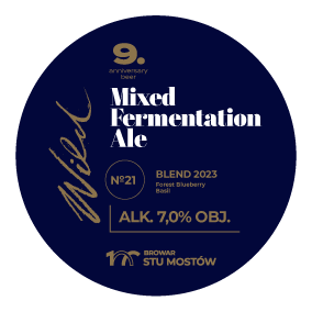 ВИЛД#21 Миксед Ферментатион Эйл Форест Блуберри Бейзил