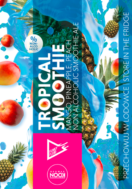 Фри Тропикал Смузи: Пайнэпл, Манго энд Пич