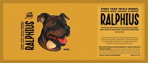 Три Иар Триппель Баррел (Буффало Трейс, Сазерак, Блантонс) Ралфиус (2022)