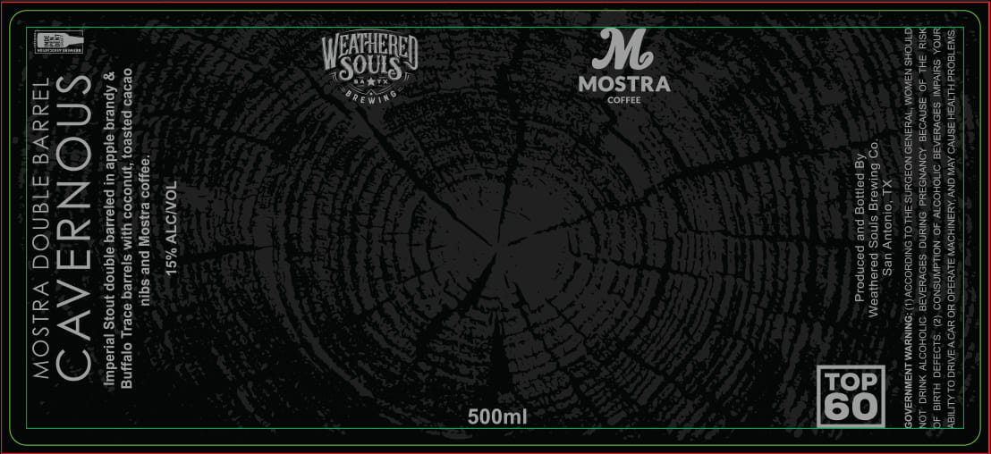Мостра Дабл Баррел Кавернос (Эпл Бренди & Баффало Трейс)