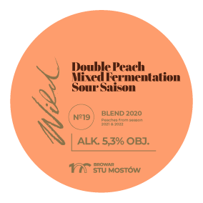 ВИЛД#19 Дабл Пич Микс Ферментация Соур Сезон