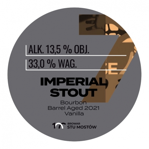 Севенс Анниверсари Империал Стаут Ванилла Бурбон Баррел Эйджд (2021)