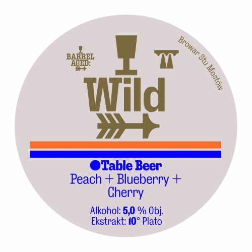 Вайлд | Тейбл Бир | Пич + Блюберри + Черри