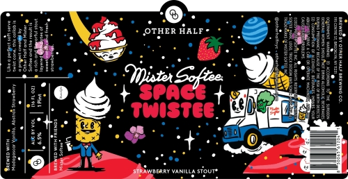 Мистер Софти Спейс Твист Стробери Ванилла Стаут