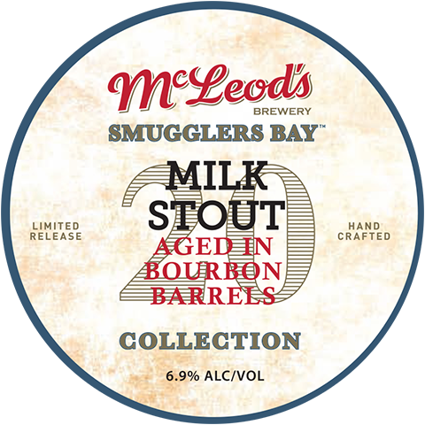 Смаглерс Бей Бурбон Баррел-Эйд Милк Стаут 2020