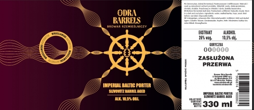 Империал Балтик Портер Сливовиц БА