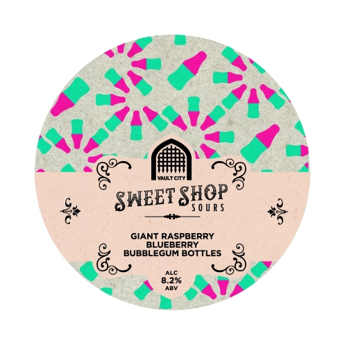 Гигант Распберри Блюберри Бублгам Боттлс