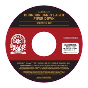 Пайпер Даун Бурбон Баррел Эйджд