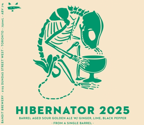 Хибернатор 2025 - Баррел Эйджд Соур Голден Эйл В/ Джинджер, Лайм & Блэк Пеппер