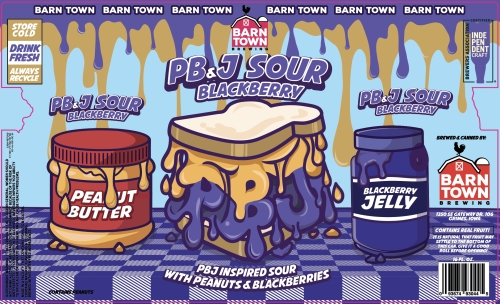 Пинат Баттер энд Блэкберри Джелли Саур