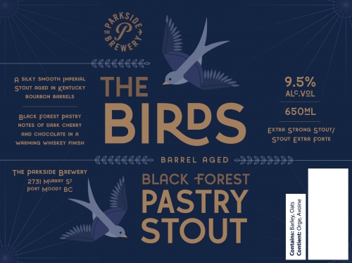 Зе Бердс Блэк Форест Пейстри Стаут