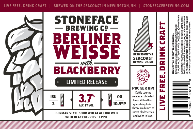 Берлинер Вайссе с Блэкберри