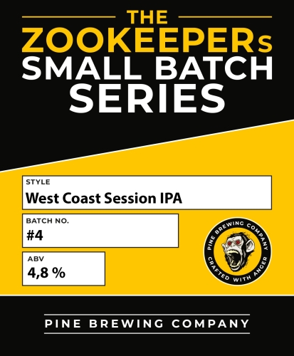 Зукиперс Смол Батч Сериес #4 - Вест-Кост Сэшн ИПА
