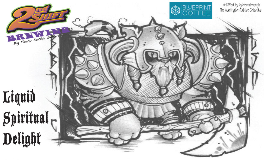 Баррел Эйджд Ликвид Спиричуал Делайт (ЛСД) Вит Блюпринт Кофе