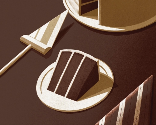 Шоколадный Фадж Кейк