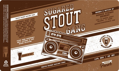 Шугард Стаут Ганг - Тоастед Коконат Хейзелнат Фадж