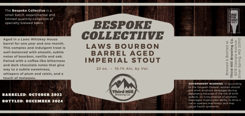 Беспок Коллектив: Лоуз Бурбон Баррел Эйджд Империал Стаут