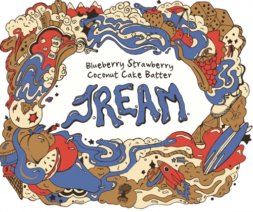 Блюберри, Строберри, Коконат, Кейк Баттер Дж.Р.И.М
