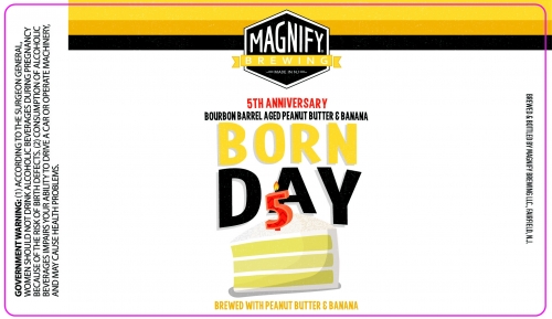 Бурбон Баррел Эйджд Пинат Баттер Энд Банана Борн Дэй