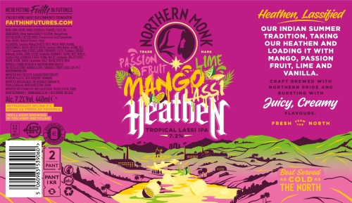 Пэшн Фрут, Лайм, Манго Ласси Хитен // Тропикал Ласси ИПА