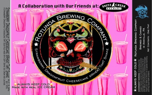 Строберри Драгон Фрут Чизкейк сУит Тарт