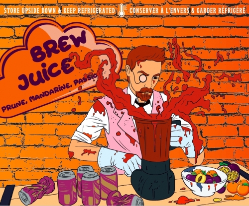 БРЮ ДЖУС - Слива, Мандарин, Маракуйя