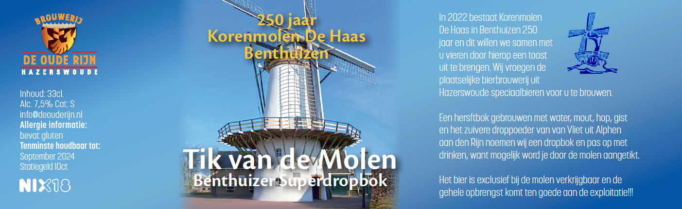 Моленбир, Дропбок, Тик Ван Де Молен