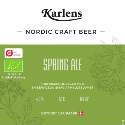 Карленс Нордик Крафт Бир - Спринг Эль