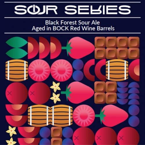 Сер Сериес Блэк Форест Саур Эйл Эйджид Ин Бок Ред Вайн Баррелс