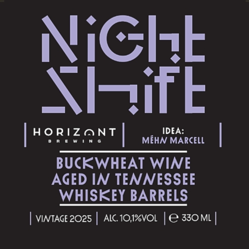 Найт Шифт Винтаж 2025 Баквит Вайн Эйджд Ин Теннесси Виски Баррелс