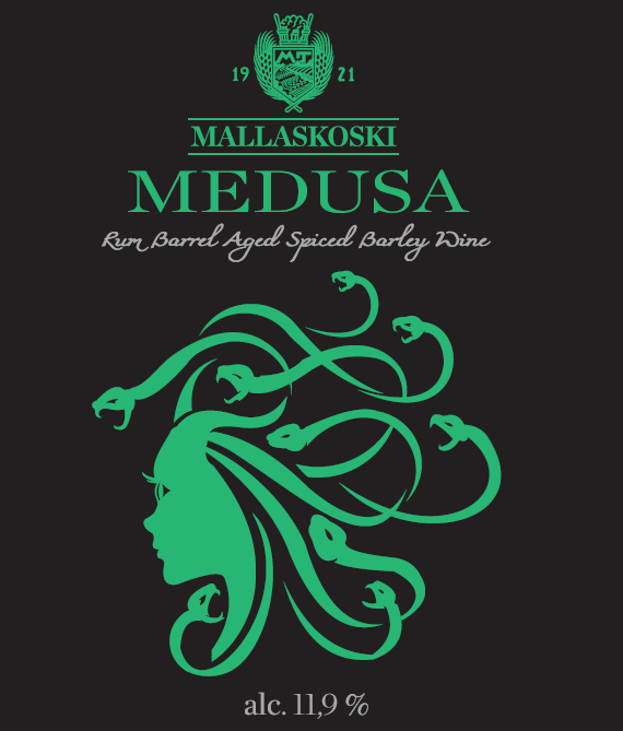 Медуза Ром Баррел Эйджд Спайсед Барли Вайн