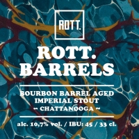 РОТТ.БАРРЕЛС | Номер XII - Бурбон Баррел Эйджд Империал Стаут ~Чаттануга~ (2025)