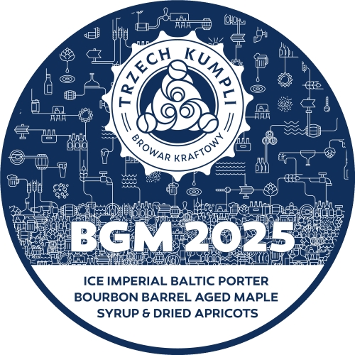 БГМ 2025 - Айс Империал Балтик Портер Бурбон Баррел Эйджд Мейпл Сироп & Драйд Априкотс