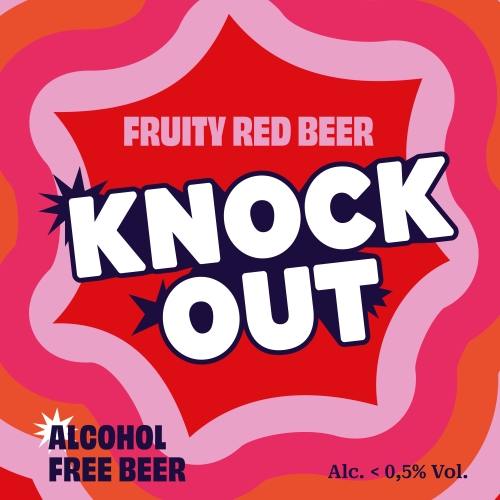 Нок-Аут - Фрути Ред Бир - Алкоголь Фри