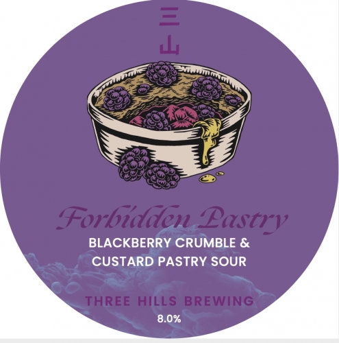 Форбидден Пастри: Блэкберри Кастэд Крамбл