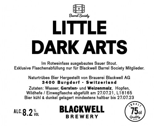 Литтл Дарк Артс - Баррел Сосайети