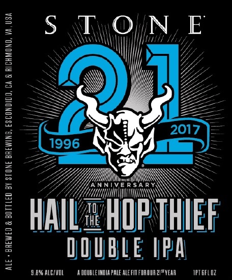 Стоун 21-я Годовщина Хейл Ту Зе Хоп Тиф Дабл ИПА