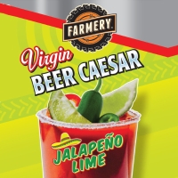 Вирджин Бир Цезарь Вит Джалапеньо Энд Лайм
