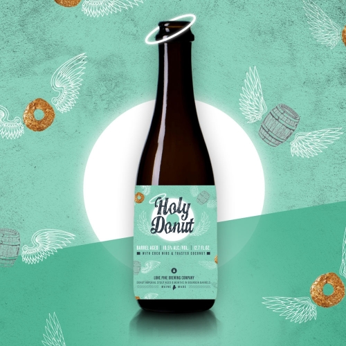 Баррел Эйджд Холи Донат Коко Нибс Тоастед Коконат