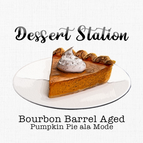 Десерт Стэйшн: Бурбон Баррел Эйджд Пампкин Пай А Ла Мод