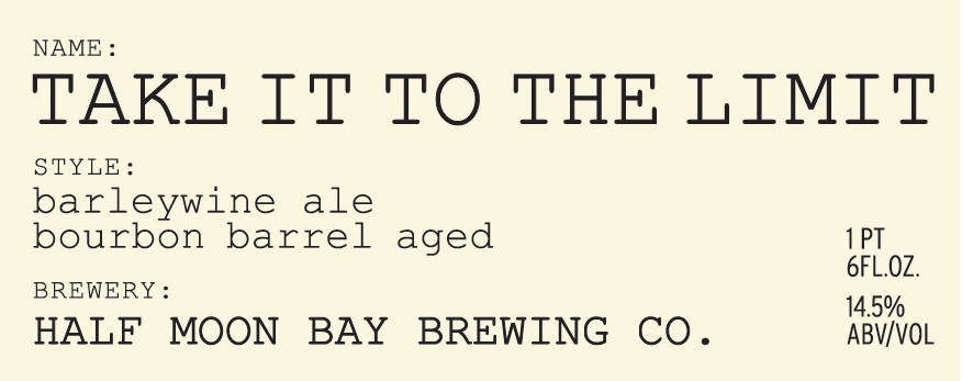 Тейк Ит Ту зе Лимит (Бурбон Баррел Эйджед)